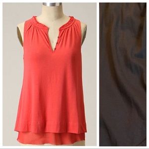 ANTHROPOLOGIE - “Whisper” Tank - Gray -Large